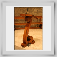 Santuario di Re (VB): leggio